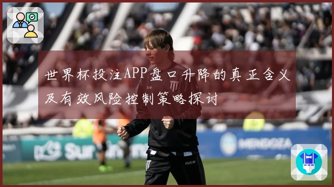 世界杯投注APP盘口升降的真正含义及有效风险控制策略探讨
