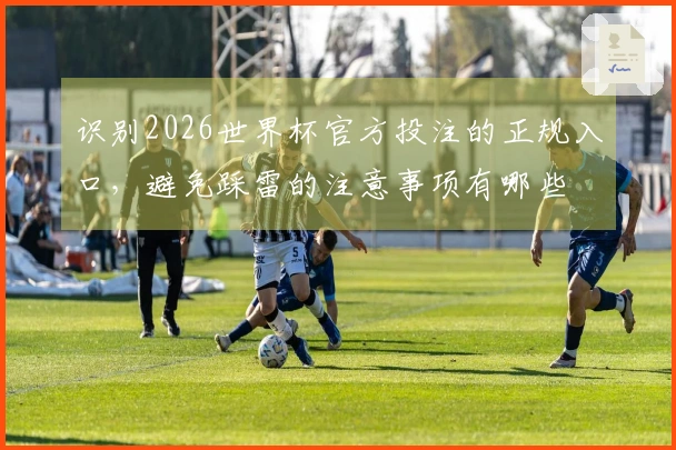 识别2026世界杯官方投注的正规入口，避免踩雷的注意事项有哪些