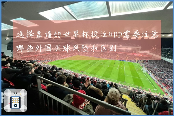 选择靠谱的世界杯投注app需要注意哪些外围买球风险和区别